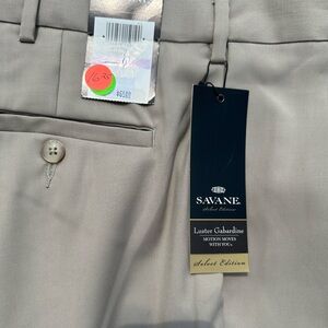Savane dress pants. 38 x 34 khaki